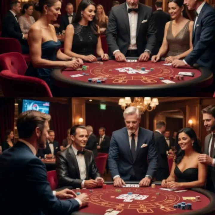 Casino Night Experience – elegancki wieczór kasynowy